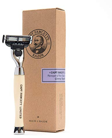Captain Fawcett's Finest Hand Crafted Mach 3 Safety Razor