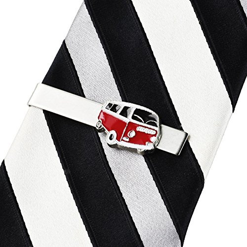 Pince à cravate Bus VW - Cadeau pour papa - Cadeau pour homme d'affaires, coffret cadeau inclus