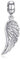 Anhänger in Form des Flügels eines Engels, aus 925 Sterling Silber