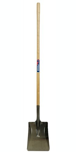 Spear & Jackson 2531UH Randschaufel mit quadratischem Blatt Nr. 2 und offener Dülle