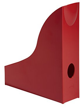 DURABLE Hunke & Jochheim Stehsammler BASIC, Polystyrol, 73 x 306 x 241 mm, rot