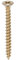 TIMCO Solo Chipboard & Woodscrews - Gold - 4.0 x 40 - Box of 200 - A Single Thread woodscrew mainly Used in Various Types of Timber and Man-Made Boards or into Masonry with The use of Plastic Plug