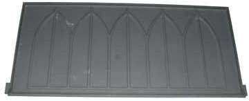 SUPRA - PLAQUE D ATRE ARRIERE CHEMINEE INSERT POELE SUPRA 16784PB - 16784PB
