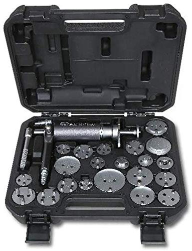 Beta 1471M/C22 - Utensile pneumatico per arretrare e ruotare i pistoncini dei freni a disco destrorsi e sinistrorsi con accessori
