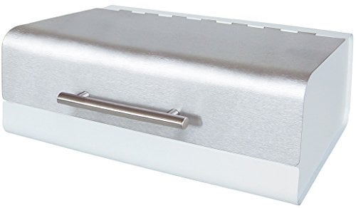 Laroom Panera, Acero Inoxidable, Blanco, Metal