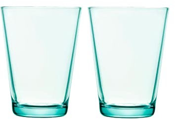 Iittala - Kartio - Glas/Longdrinkglas - 2er Set - wassergrün/grün - 400 ml