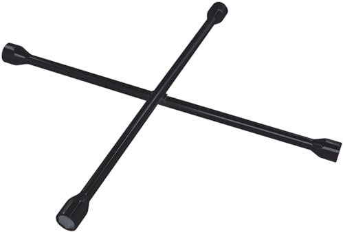 PERFORMANCE TOOL W11 Schraubenschlüssel für LKW, SAE/metrisch, 4-Wege-Kreuzschlitzschlüssel, 63,5 cm, Schwarz