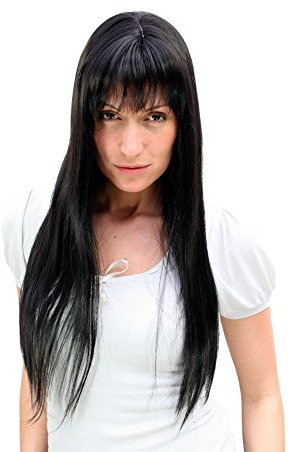 VK Event Fashion - Perücke RABEN schwarz SEXY & DOMINANT (9293-2)