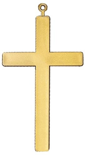 W WIDMANN MILANO Party Fashion 5131C - Kreuz, Gold, Priester, Bischöfe, Pfarrer, Mottoparty, Karneval, Halloween
