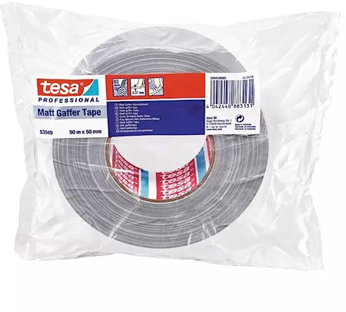 tesa 53949-00005-02 Gewebeklebeband 53949 Silber (L x B) 50m x 50mm 1St.