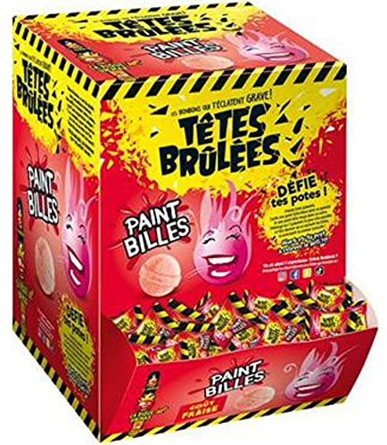 Tetes Brulees Barras Masticable Fresa Acida - 150 unidades