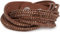 styleBREAKER weiches Strass Armband, eleganter Armschmuck mit Strassteinen, Wickelarmband, 6x1-Reihig, Damen 05040005, Farbe:Rotbraun/Braun