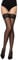 Merry Style Collant Fantaisie Autofixant Fin à Motif Lingerie Sexy Sous-vêtements Femme MS 209 (Noir, XS-S)