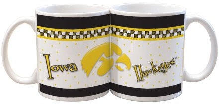 Memory Company NCAA Iowa Hawkeyes 2 Pack 313 ml weiß Gameday Tasse