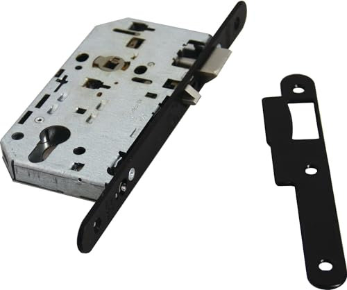 Serrure urgence à larder D456 VACHETTE - axe 50 mm - vernis bouts ronds - 14494000