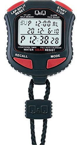 Q&Q Mod. HS45J003Y Noir Timer