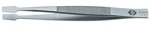 C.K T2364 105mm Precision Flat Tip Tweezers