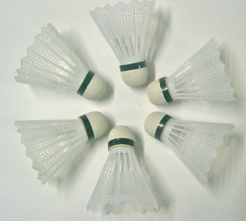 Unbekannt Badminton/Federbälle 6er Pack