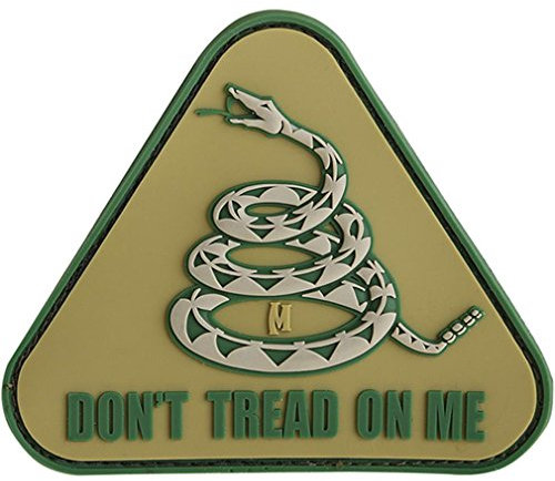 MAXPEDITION Aufnäher Don't Tread On Me (Arid), 7,6 x 6,6 cm