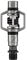Crankbrothers Eggbeater-2 Pedals, Silver with Black Spring
