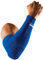 McDavid HexPad Armstulpe 6500 Power Shooter, royal, M