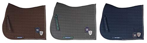 NETPROSHOP Atmungsaktive Vielseitigkeits Schabracke 3 Abnehmbare Patches und Strass, Farbe:Gruen