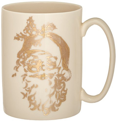 Lenox Goldene Feiertage Santa Tasse, Elfenbeinfarben