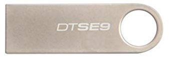 Kingston Technology Data Traveler SE9 16GB 16 GB USB 2.0 Beige USB Flash Drives (USB 2.0, Capless, Beige, Metal, 4-Pin USB Flash Drive, Flash)