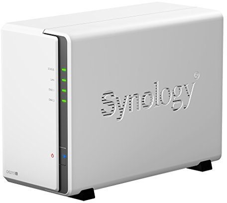 Synology DiskStation DS215j 10TB (2 x 5TB WD Red) Soluzione NAS desktop a 2 alloggiamenti
