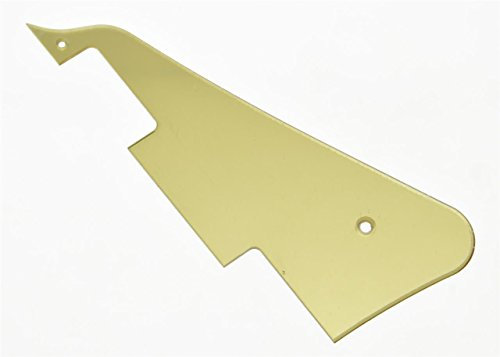 KAISH Gitarren-Plektrumschutz Standard Pickguard Schlagbrett für USA Les Paul Gold Mirror 1-lagig