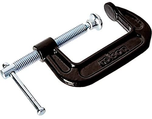 Rolson 14204 Fine Thread G-Clamp, 100 mm