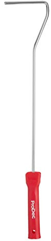 ProDec 4 inch Mini Paint Roller Frame Compatible with All Mini Paint Rollers - 21 inch Long, Universal 6mm Diameter Chrome Push Fit Bar with Trade Quality Handle