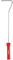 ProDec 4 inch Mini Paint Roller Frame Compatible with All Mini Paint Rollers - 21 inch Long, Universal 6mm Diameter Chrome Push Fit Bar with Trade Quality Handle