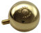 CRANE Bell Co. Fahrradklingel Mini Karen W Die Cut Mount, Gold, CR-MKNDC-GL