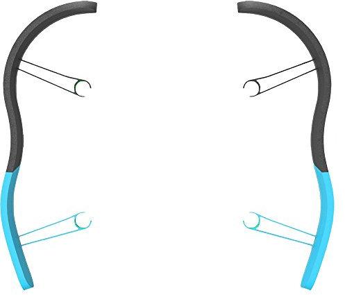 PARROT Bebop Drone EPP Bumpers (Blue)