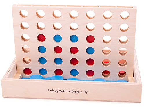 Bigjigs Toys Vier in Einer Reihe