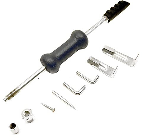Dapetz 9 Pezzi 5lb Estrattore Ammaccattura Scorrimento Martello Kit Telaio Shop Riparazione Auto Strumento di Garage