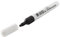 PACK OF 4 BLACK CHISEL TIP SLIM WHITEBOARD FLIPCHART MARKER PENS. DRYWIPE