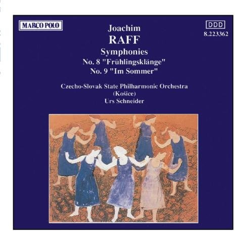RAFF: Symphonies Nos. 8 and 9