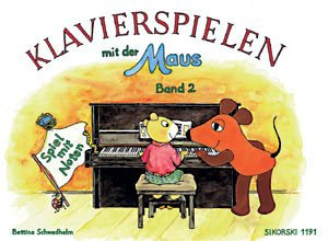 Klavierspielen mit der Maus Band 2 mit Bleistift - Spiel mit Noten - die Fortsetzung der kindgerechten Klavierschule für Einzel- und Gruppenunterricht ab 6 Jahren - Noten/sheet music