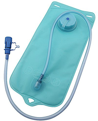 Trekmates TRE1975-5055053231517 Tanker 2 L Trinkblase Trinkbeutel Wasserbeutel Wassertank Hydration Bag für Rucksack Trinksystem, Blau, 2 Liter