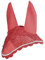 HKM 33873271 Fliegenhaube, M, dunkelrot/silber