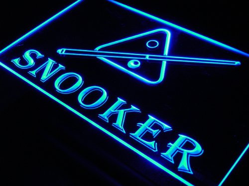 ADVPRO i194-b Open Snooker Pool Room Display Neon Light Signs Barlicht Neonlicht Lichtwerbung