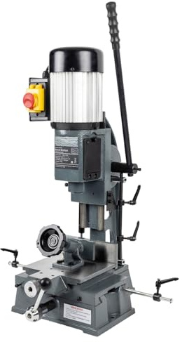 SIP Bench Morticer Machine with Sliding Table for Woodwork 370W Motor 1400RPM Speed Bench Mortiser