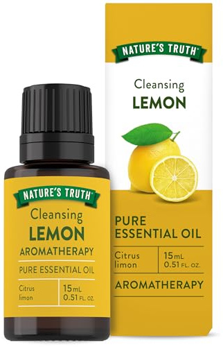 Nature's Truth Lemon Essential Oil | 15 mL