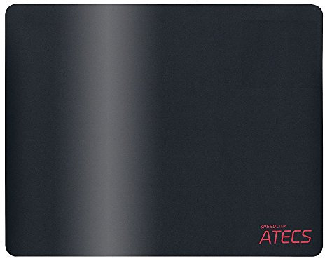 Speedlink ATECS Soft Gaming Mousepad M - Mauspad für Gaming/PC/Notebook/Laptop – schwarz