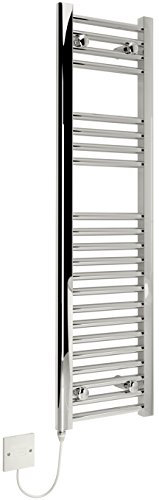 Kudox Electric Towel Warmer - 300x1100mm Flat Chrome