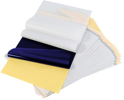 LifeBasis 30 Blatt Tattoo Thermo Transfer Papier Matrizenpapier 4 lagig MEHRWEG temporary