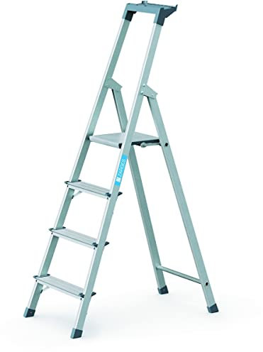 ZARGES 4 Stufen-Stehleiter Z200, einseitig, eloxiert
