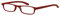I NEED YOU Lesebrille Zipper / +3.00 Dioptrien / Rot